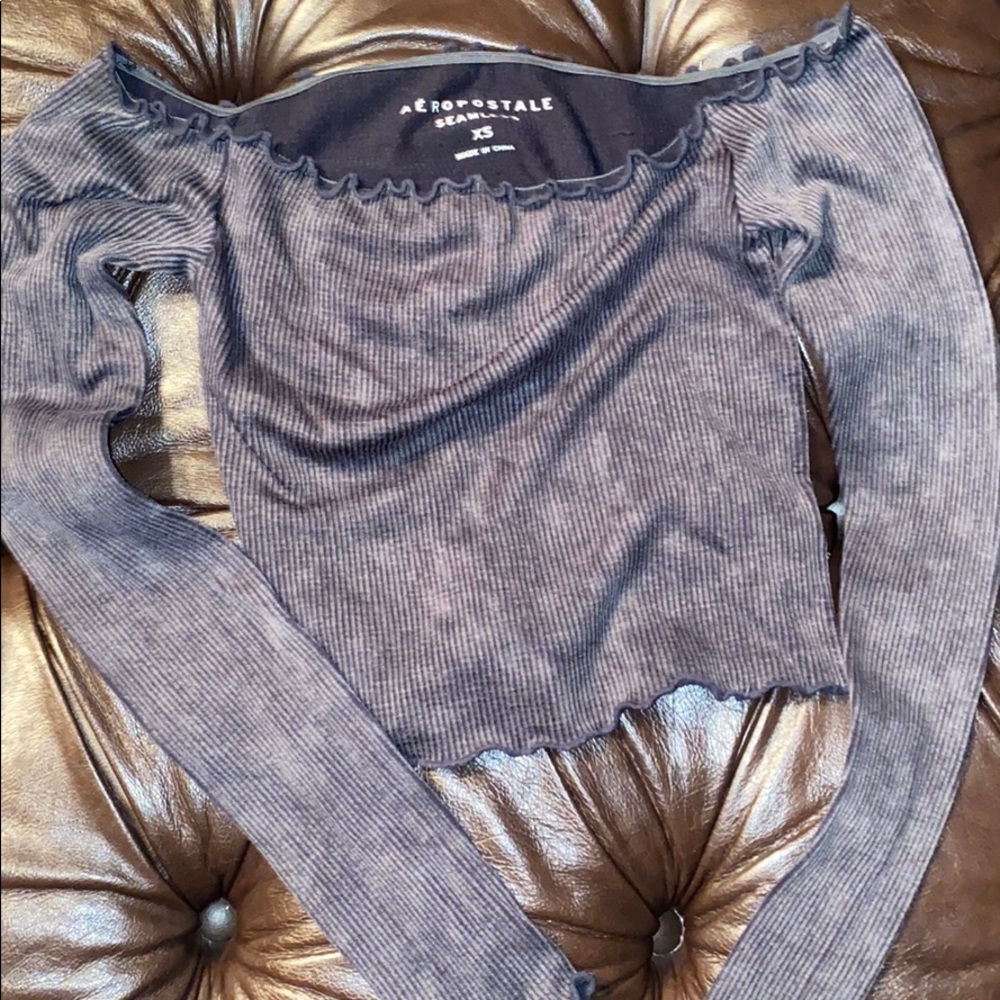 Aéropostale crop long sleeve